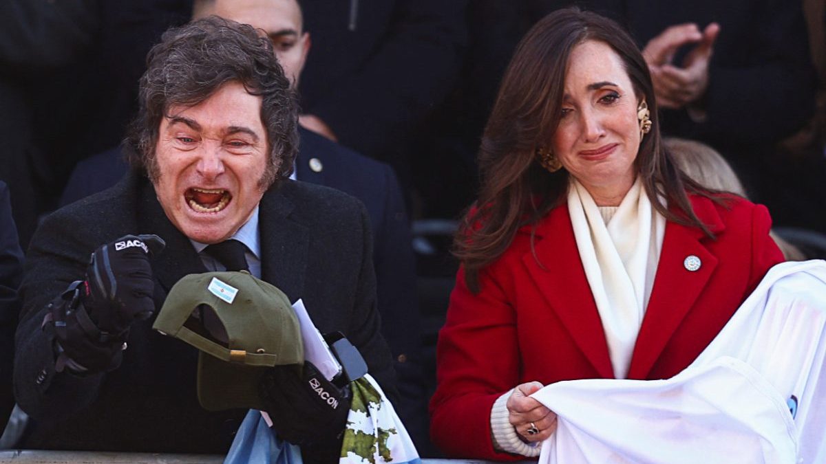 Argentina's President Javier Milei and Vice President Victoria Villarruel (R) during an event in Buenos Aires. Reuters Argentina's President Javier Milei and Vice President Victoria Villarruel (R) during an event in Buenos Aires. Reuters