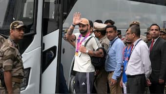 Team India open-top bus parade in Mumbai will take place between 5-7 PM. AP