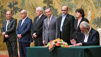 As per the West Asia experts, while China may be singing tunes of self-praise in bringing an end to factionalism in Palestine, there is no dearth of such agreements in the past, with none of them actually succeeding. Image: AP