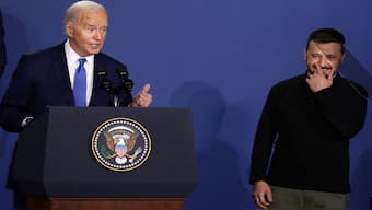 Amid concerns of his mental acuity, US President Joe Biden referred to Ukraine President Volodymr Zelenskyy as Vladimir Putin during the Nato summit. Reuters