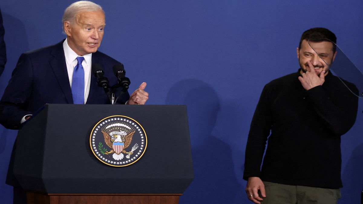 Amid concerns of his mental acuity, US President Joe Biden referred to Ukraine President Volodymr Zelenskyy as Vladimir Putin during the Nato summit. Reuters Amid concerns of his mental acuity, US President Joe Biden referred to Ukraine President Volodymr Zelenskyy as Vladimir Putin during the Nato summit. Reuters