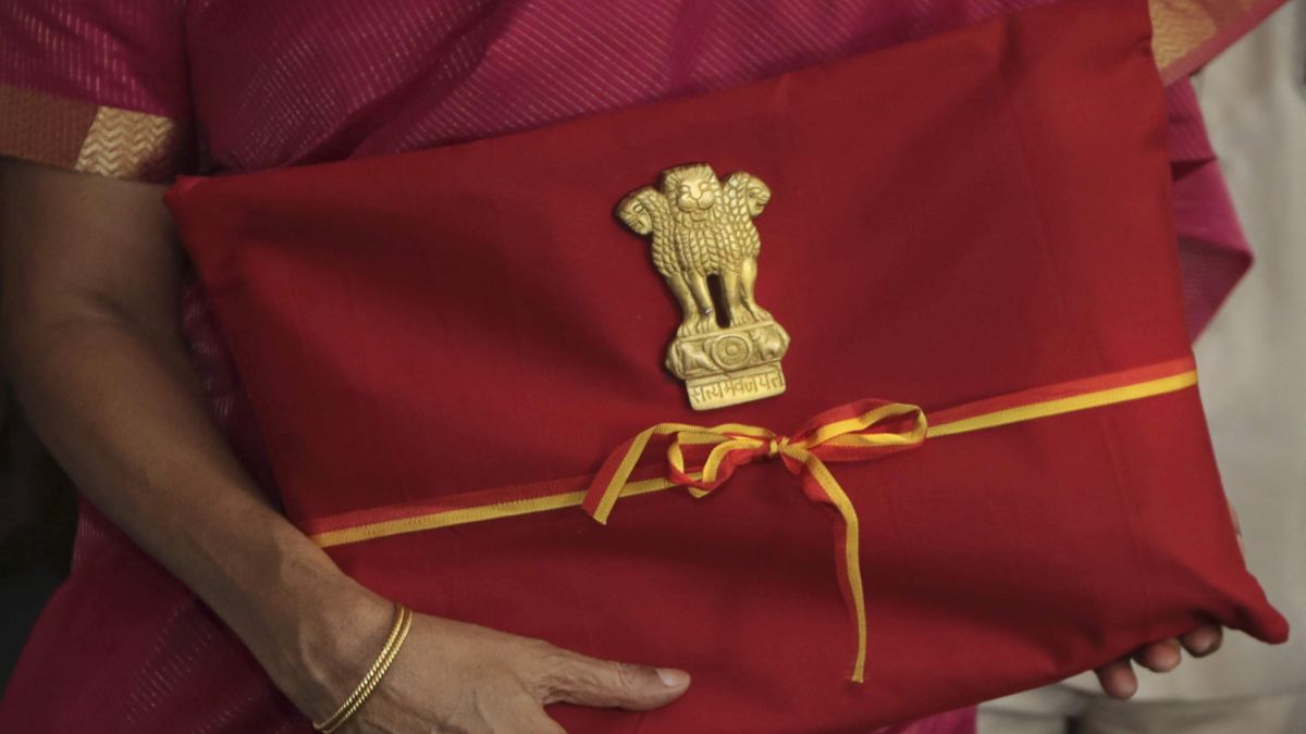 Finance Minister Nirmala Sitharaman will present the Union Budget in a few hours from now. File image/AP Finance Minister Nirmala Sitharaman will present the Union Budget in a few hours from now. File image/AP