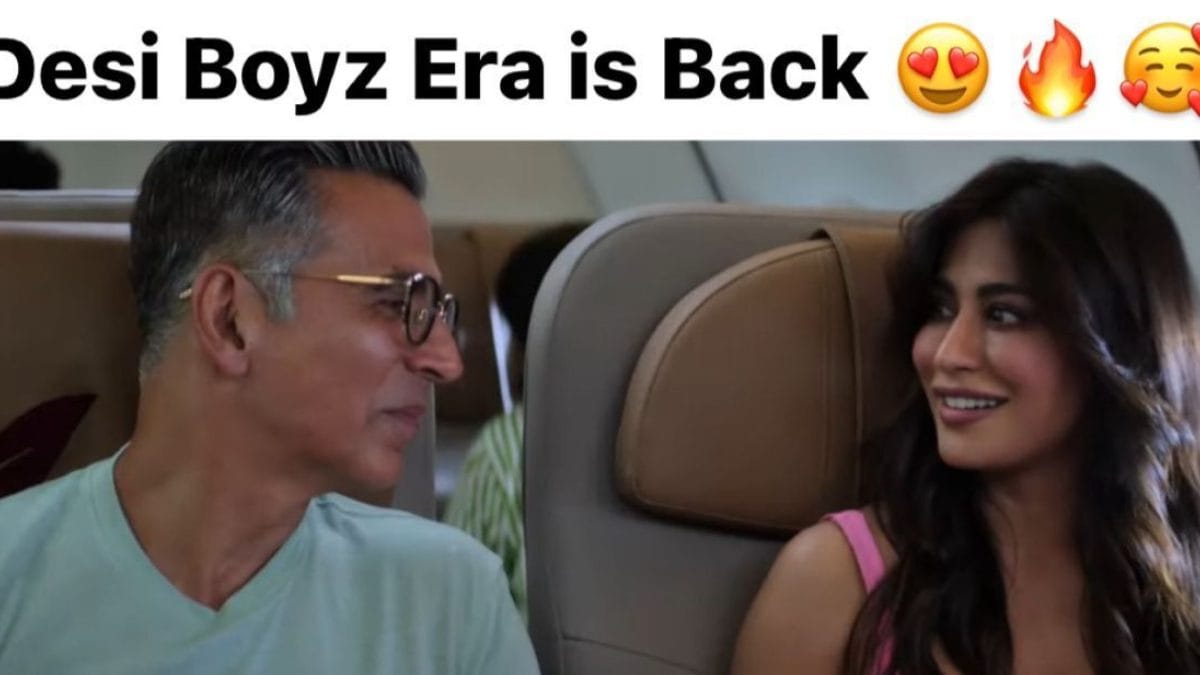 'Desi Boyz Era Is Back!' Netizens laud Akshay Kumar and Chitrangda Singh's reunion in Hauli Hauli song from Khel Khel Mein