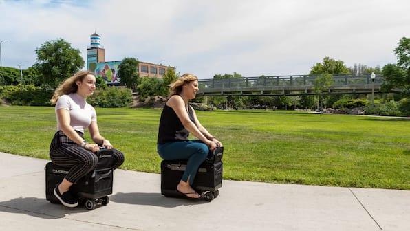 Japan's electric suitcase scooters: Convenience or chaos?