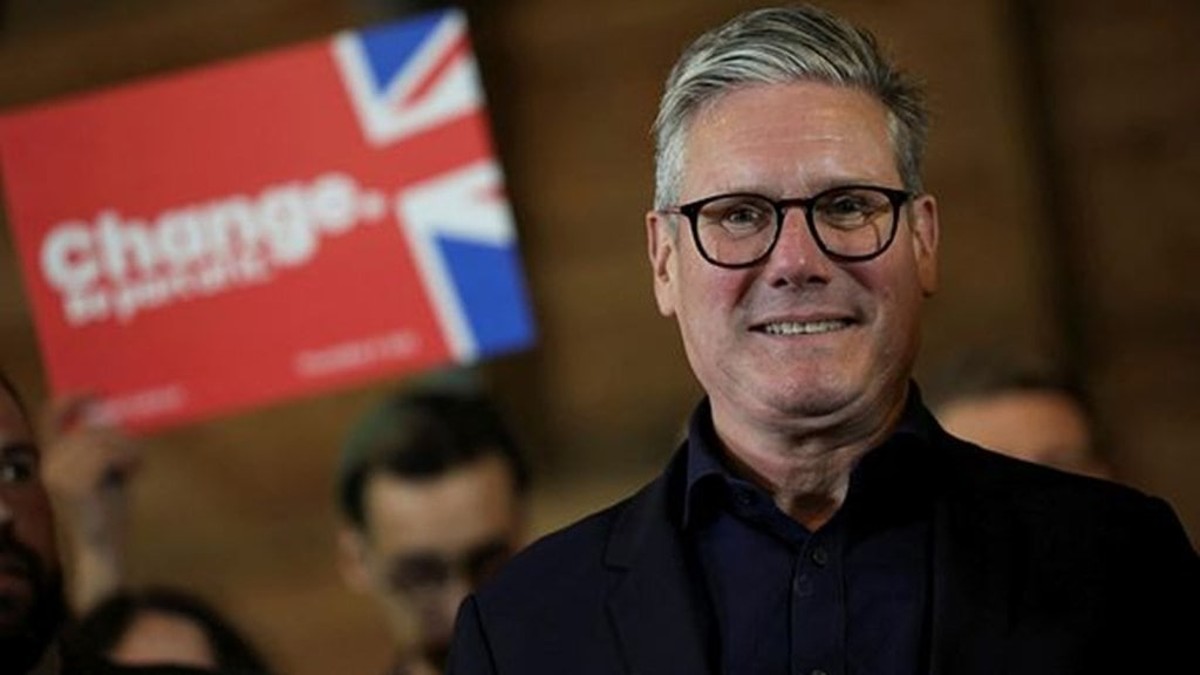 The Labour Party leader Keir Starmer secured a landslide victory Thursday in the UK elections. Image: REUTERS The Labour Party leader Keir Starmer secured a landslide victory Thursday in the UK elections. Image: REUTERS