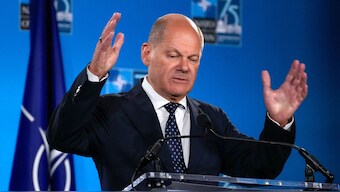 (File) Germany's Chancellor Olaf Scholz, Reuters
