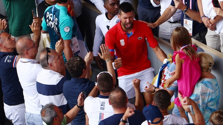 Paris Olympics 2024: Novak Djokovic breaks down into tears as he celebrates Olympic gold with family; Watch
