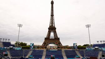 Blind football at the Paris Paralympics will be held in front of the iconic Eiffel Tower. Reuters 