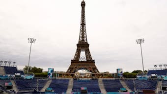 Blind football at the Paris Paralympics will be held in front of the iconic Eiffel Tower. Reuters 