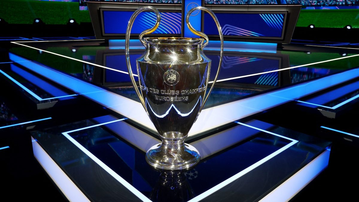The UEFA Champions League trophy. Reuters The UEFA Champions League trophy. Reuters