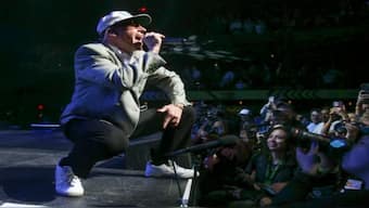 Macklemore performs at Austin City Limits Live at the Moody Theater during the South by Southwest Music Festival in Austin, Texas, on March 17, 2023. File Image: AP