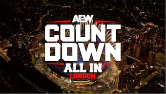 Logo of the All Elite Wrestling (AEW) event in London at the Wembley Stadium. Image: X/AEW
