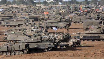 The US and Russia's ongoing arming of Israel and its adversaries is a microcosm of the larger geopolitical struggle between these two powers. Image: Ahmad Gharabli/AFP