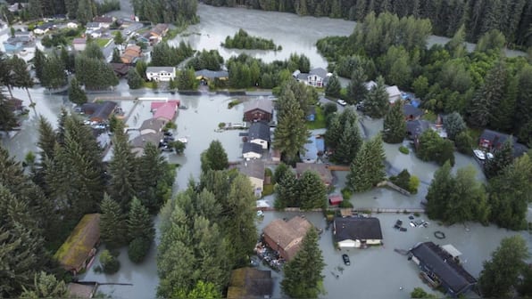How a melting glacier is worsening floods in Alaska's capital Juneau