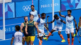 India beat Australia in the Olympics for the first time in 52 years. AP 
