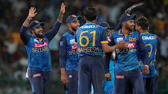 Sri Lanka defeated India by 110 runs in the third ODI in Colombo to celebrate a historic series victory. AP 