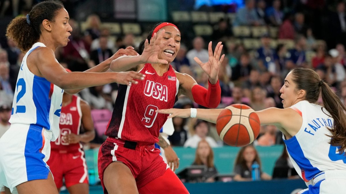 USA defeated France 67-66 in the women's basketball final at the 2024 Paris Olympics. AP USA defeated France 67-66 in the women's basketball final at the 2024 Paris Olympics. AP