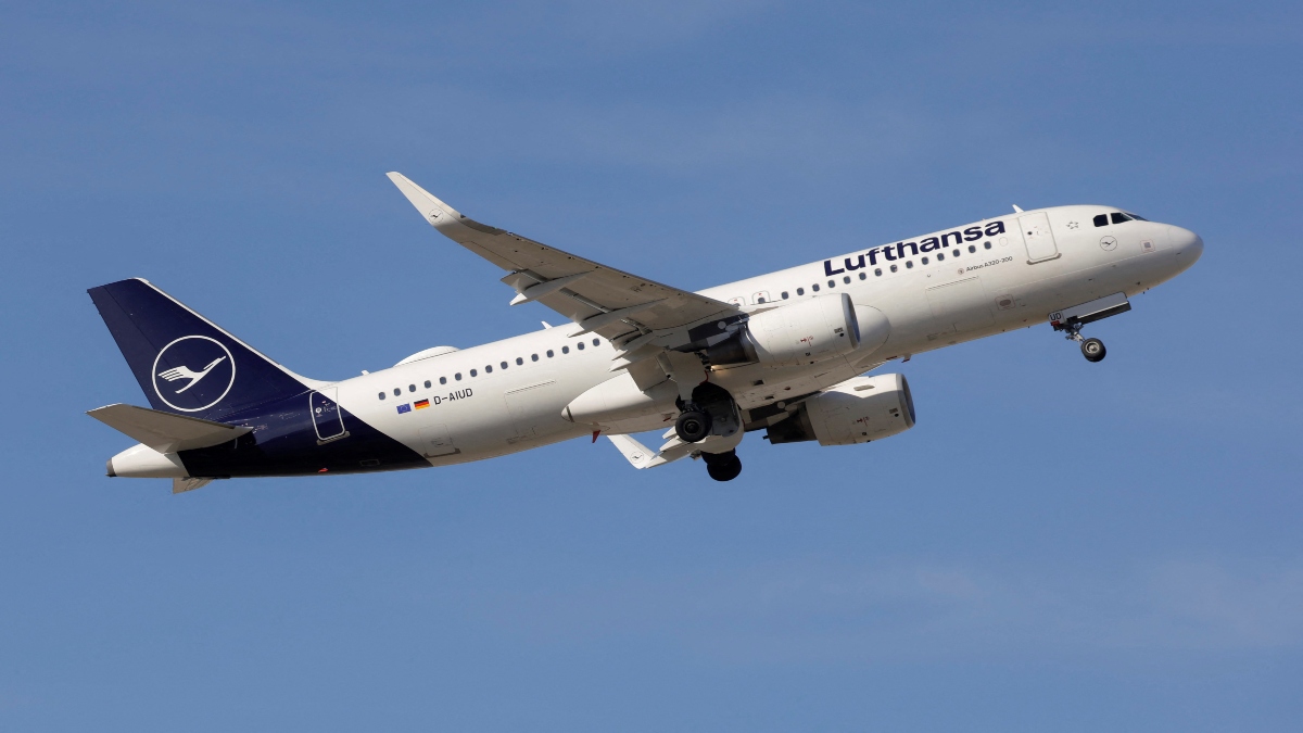 An Airbus A320-214 passenger aircraft of Lufthansa airline, takes off from Malaga-Costa del Sol airport, in Malaga, Spain, on May 3, 2024. Reuters File An Airbus A320-214 passenger aircraft of Lufthansa airline, takes off from Malaga-Costa del Sol airport, in Malaga, Spain, on May 3, 2024. Reuters File