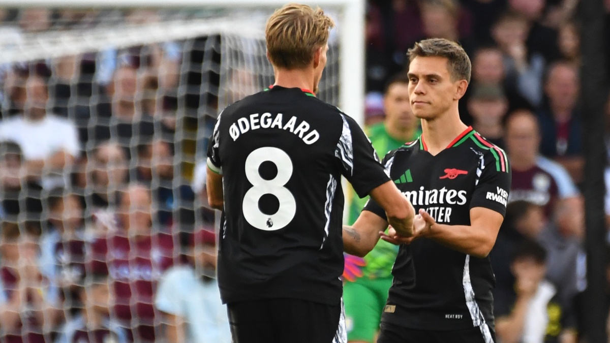 Arsenal highlighted their title credentials with a 2-0 win over Aston Villa in the English Premier League. AP Arsenal highlighted their title credentials with a 2-0 win over Aston Villa in the English Premier League. AP