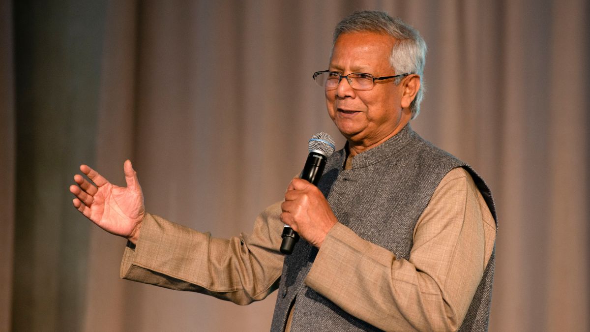 Nobel Laureate Professor Muhammad Yunus. PTI Nobel Laureate Professor Muhammad Yunus. PTI