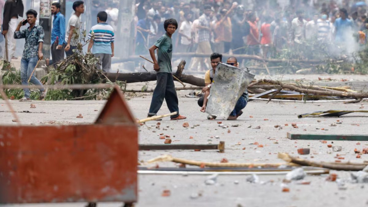 American haranguing against Hasina’s party ensured that the extremely radicalised and undisguised Islamic Sharia favouring BNP and JeI were emboldened to throw the nation into chaos. Representational image. Source: REUTERS. American haranguing against Hasina’s party ensured that the extremely radicalised and undisguised Islamic Sharia favouring BNP and JeI were emboldened to throw the nation into chaos. Representational image. Source: REUTERS.
