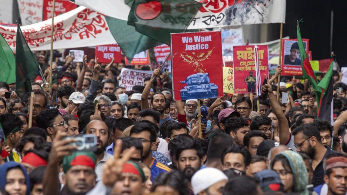 Bangladesh braces for more violence as protesters plan to march to Dhaka, defying curfew Bangladesh braces for more violence as protesters plan to march to Dhaka, defying curfew