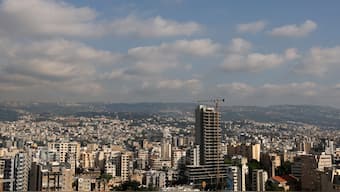 A general view of Beirut, Lebanon, on August 6, 2024. Reuters