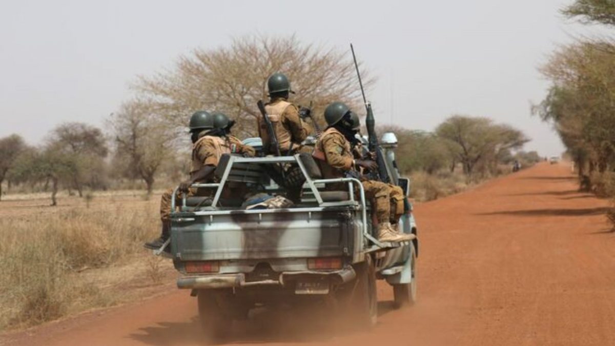 Soldiers from Burkina Faso patrol on the road of Gorgadji in sahel area, Burkina Faso. Source: REUTERS/FILE Soldiers from Burkina Faso patrol on the road of Gorgadji in sahel area, Burkina Faso. Source: REUTERS/FILE