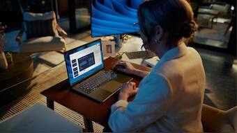 Available in two configurations — Snapdragon X Elite and Snapdragon X Plus — the Latitude 7455 offers a seamless and optimised user experience. Image Credit: Dell