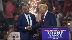 Trump doesn't rule out bans on vaccine & fluoride as he backs RFK Jr's fringe views