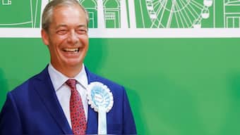 Britain's Reform UK Party Leader Nigel Farage. File Image- Reuters 