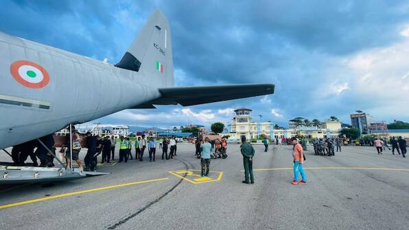 IAF C-130J aircraft brings back bodies of 25 Indians killed in Nepal road accident