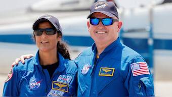 NASA astronauts Butch Wilmore and Suni Williams. File Photo- Reuters