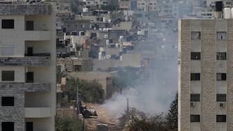 Smoke rises after an explosion during an Israeli military operation in the West Bank Jenin refugee camp, Saturday, Aug. 31, 2024. File Image- AP