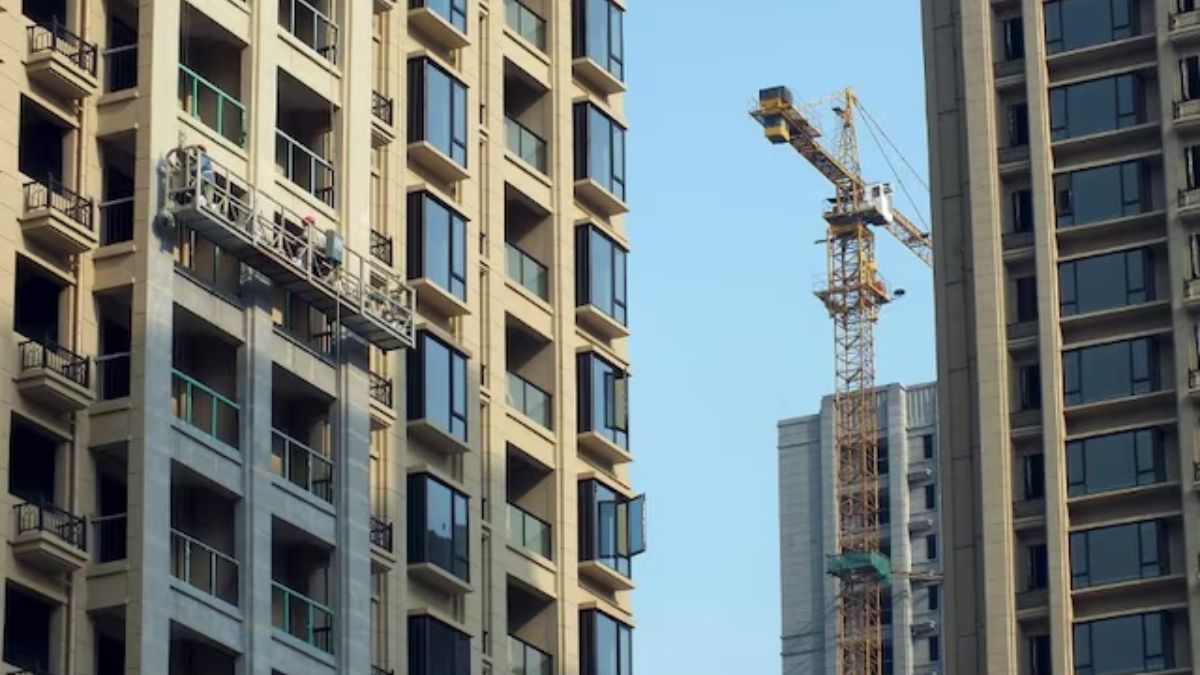New apartment buildings are seen under construction in Yichang, Hubei province. File Image- Reuters New apartment buildings are seen under construction in Yichang, Hubei province. File Image- Reuters