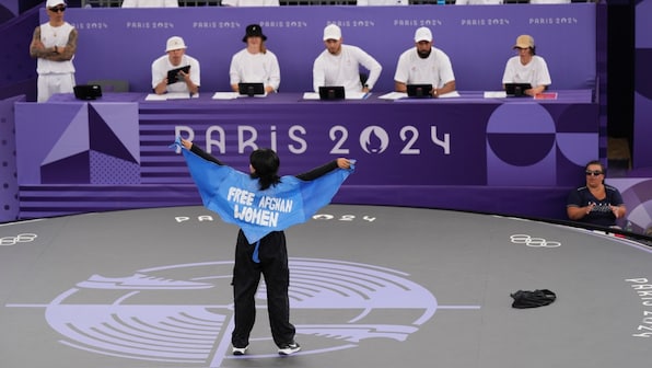 Refugee breakdancer disqualified for wearing 'Free Afghan Women' cape at Paris Olympics