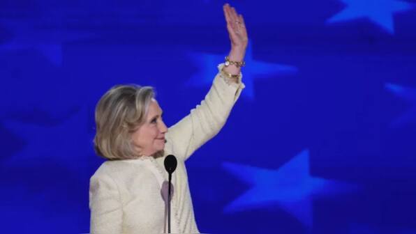 'Lock him up' chants at DNC 2024 as Hillary Clinton slams 'convicted felon' Trump, rallies behind Harris