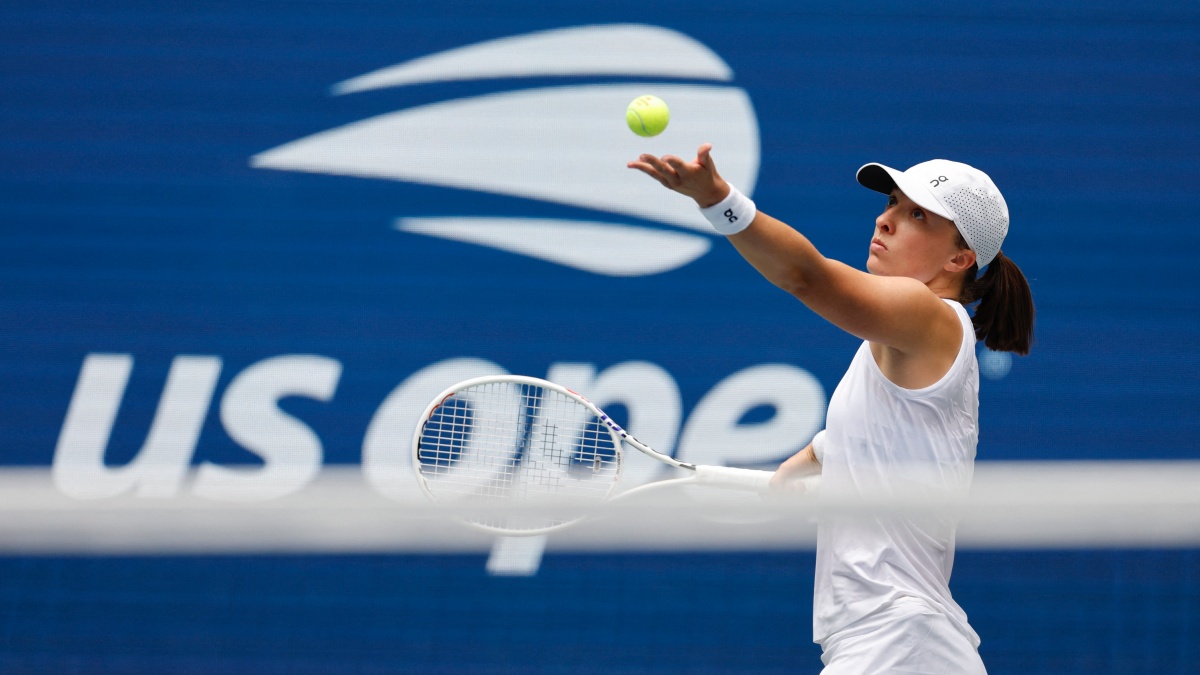 Iga Swiatek won four Grand Slams with coach Tomasz Wiktorowski. Image: Reuters
Iga Swiatek won four Grand Slams with coach Tomasz Wiktorowski. Image: Reuters