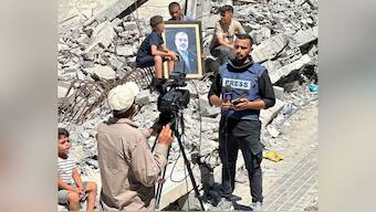 Al Jazeera journalist Ismail al-Ghoul was killed by Israel. Image courtesy: X.com/@jacksonhinklle