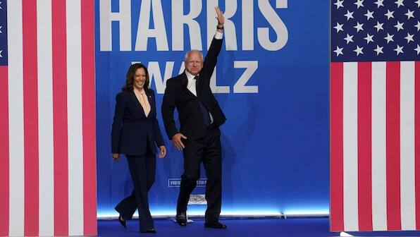 7 key takeaways from Kamala Harris, running mate Tim Walz's first rally together