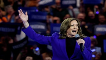 US Vice President and Democratic presidential nominee Kamala Harris. File image/ Reuters 