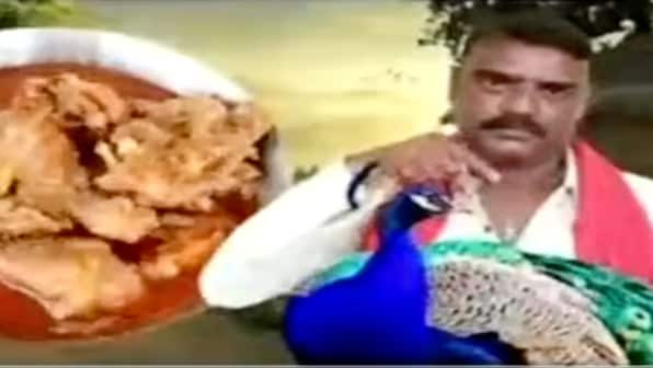 Indian YouTuber cooks and eats peacock, arrested after social media outrage