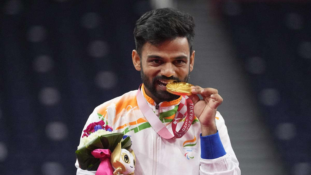 Krishna Nagar had won gold in the Tokyo Olympics and is confident of a repeat in Paris. Image credit: X/@Krishnanagar99 Krishna Nagar had won gold in the Tokyo Olympics and is confident of a repeat in Paris. Image credit: X/@Krishnanagar99