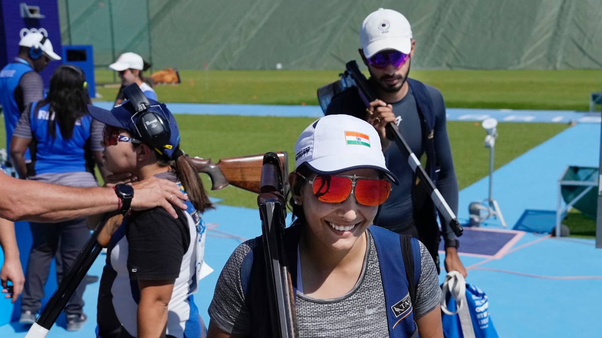 Meet Maheshwari Chauhan and Anant Jeet Singh Naruka, skeet shooters who lost bronze by a whisker at Paris Olympics Meet Maheshwari Chauhan and Anant Jeet Singh Naruka, skeet shooters who lost bronze by a whisker at Paris Olympics