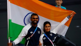 Pistol shooter Manu Bhaker and hockey goalkeeper PR Sreejesh represented India at the Paris Olympics Closing Ceremony as the country's flag-bearers. Reuters