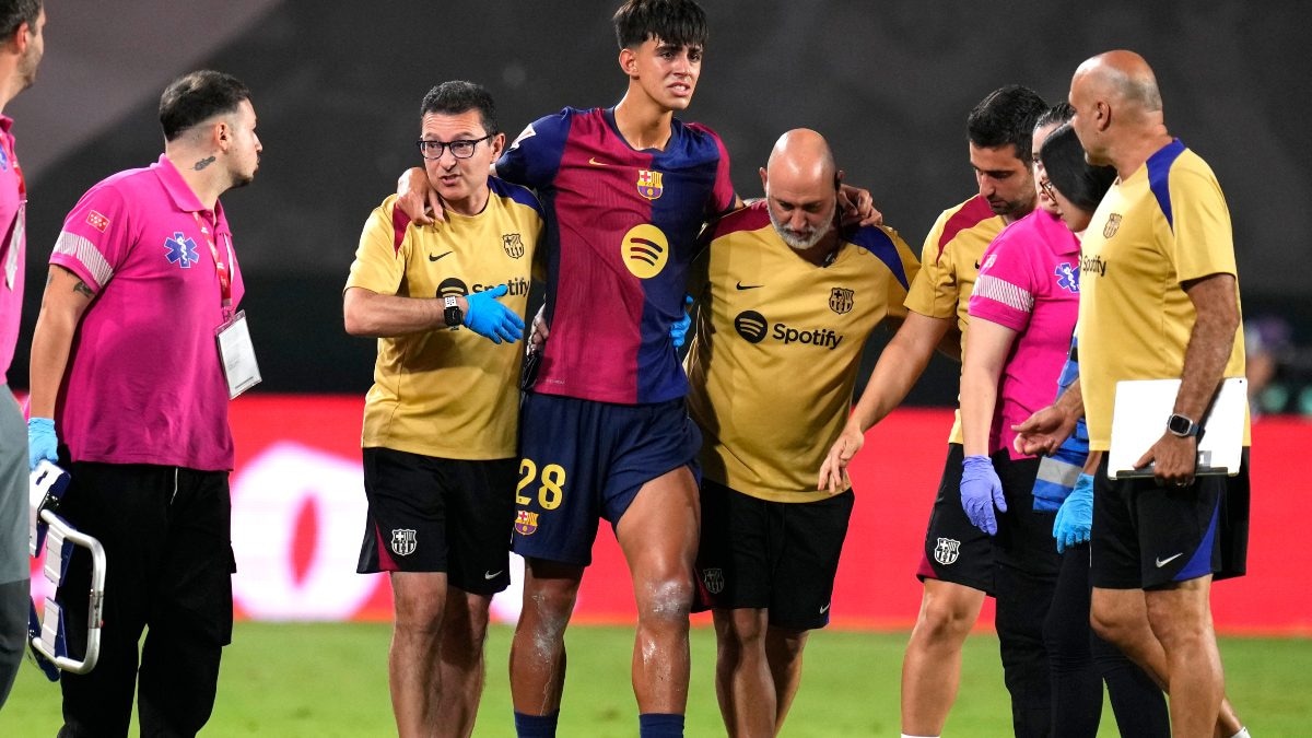 Marc Bernal suffers knee injury as Dani Olmo's debut goal leads Barcelona to victory over Rayo Vallecano – Firstpost