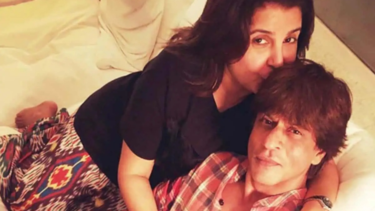 When Shah Rukh Khan said Farah Khan treats him ‘as badly as she treats a spot boy’, she says, 'I unanimously...' When Shah Rukh Khan said Farah Khan treats him ‘as badly as she treats a spot boy’, she says, 'I unanimously...'