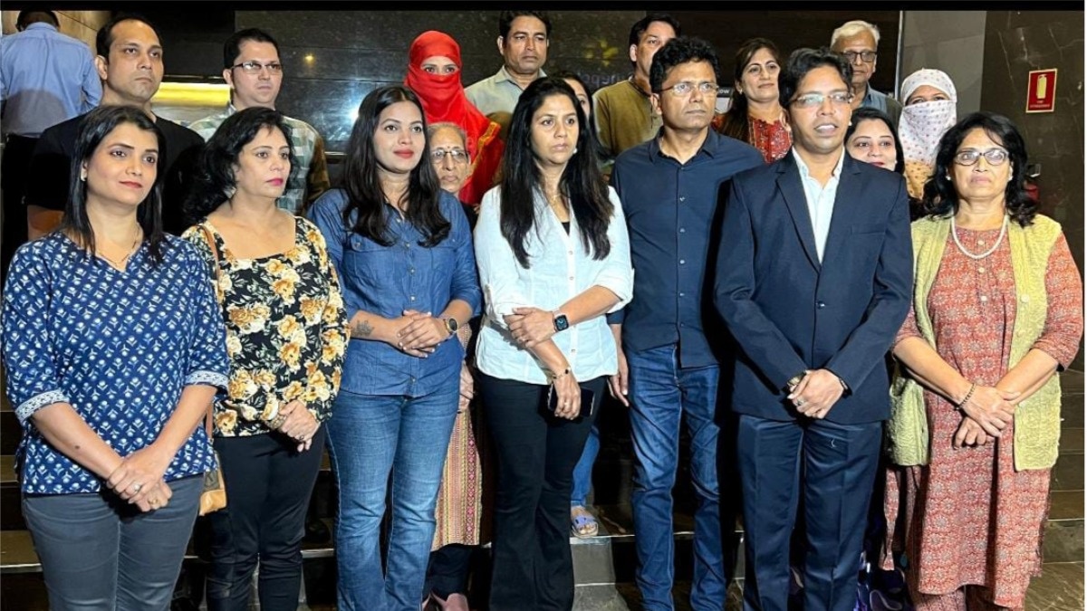 Ahead of Ghuspaithiya release, 15 survivors share their traumatic stories at cyber crime awareness event Ahead of Ghuspaithiya release, 15 survivors share their traumatic stories at cyber crime awareness event