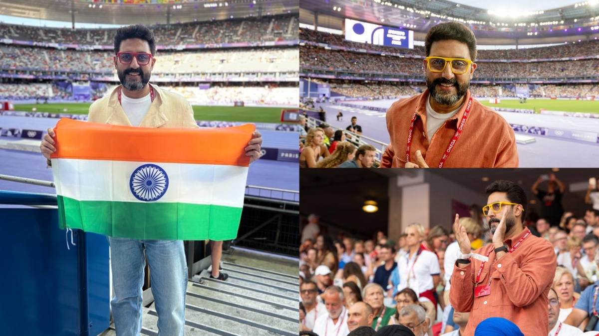 Amid divorce rumours with Aishwarya Rai, Abhishek Bachchan seen enjoying Paris Olympics alone Amid divorce rumours with Aishwarya Rai, Abhishek Bachchan seen enjoying Paris Olympics alone