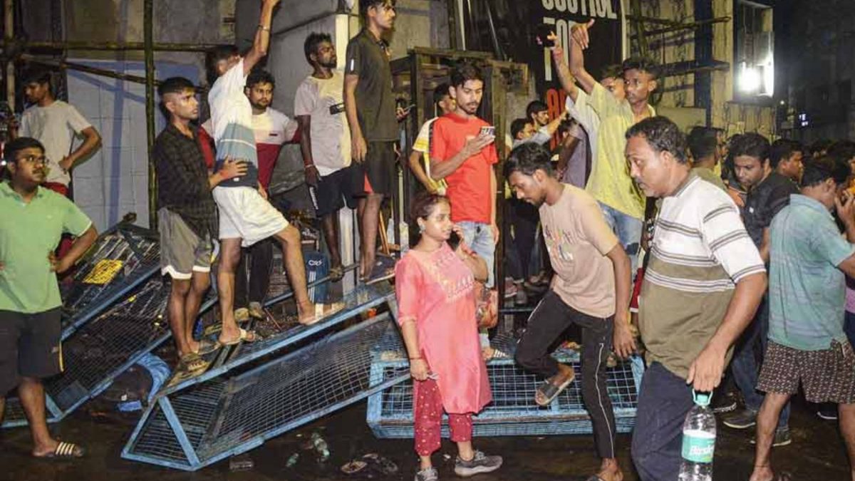 On Thursday, August 15, a mob entered the premises of state-run R G Kar Medical College and Hospital and vandalised portions of the medical facility. Source: PTI. On Thursday, August 15, a mob entered the premises of state-run R G Kar Medical College and Hospital and vandalised portions of the medical facility. Source: PTI.